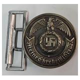 Military - WWII German SS Officers Belt Buckle
