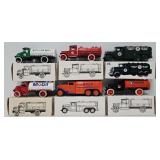 (6) Ertl Gas & Oil Promo Die Cast Coin Banks