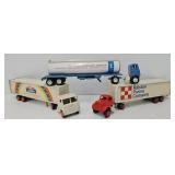 (3) Winross 1st Gen Promo Tractor Trailers