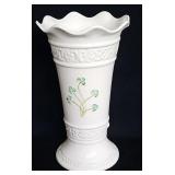 Belleek Ireland #2990 Tara 10" Vase