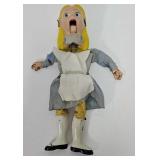 Antique Alice in Wonderland Marionette Doll