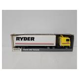 Ertl 18 3/4"L Pressed Steel Ryder Tractor Trailer