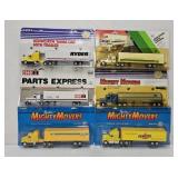 (6) 1:64 Die Cast Promo Tractor Trailers (MIP)