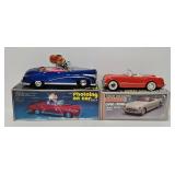 Friction Corvette & Battery Op Photoing Car w/OB