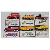 (6) Ertl Gas & Oil Promo Banks (MIB)