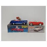 Friction Corvette & Battery Op Photoing Car w/OB
