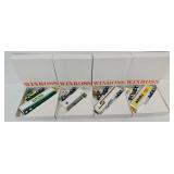 (4) Winross 1:64 Die Cast Promo Tractor Trailers