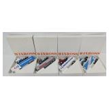 (4) Winross 1:64 Die Cast Promo Tractor Trailers