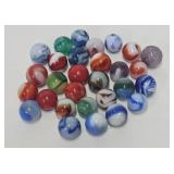 (29) Vintage Machine Made Marbles