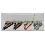 (4) Winross 1:64 Die Cast Promo Tractor Trailers