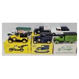 (6) Eastwood Automobilia Club Coin Banks
