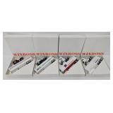 (4) Winross Die Cast Promo Tractor Trailers