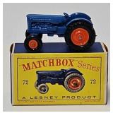 1959 Matchbox #72A -2 Fordson Tractor (MIB)