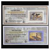 1999-2000 & 2001-02 Federal Duck Stamps (MNH)