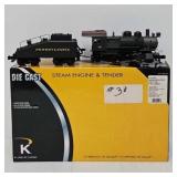 K-Line #6-22103 O-Gauge Pennsy Switcher & Tender