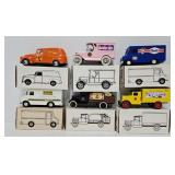 (6) Ertl Beverage & Snack Promo Coin Bank