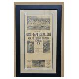 1929 "House of David" Baseball Club Broadside