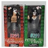 McFarlane Toys Kiss Simmons & Criss Statuettes
