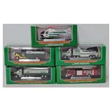 (5 Different) Hess Mini Trucks Incl #1 MIB)