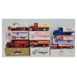 (6) Ertl Gas & Oil Promo Die Cast Coin Banks