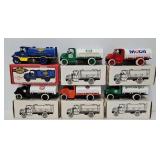 (6) Ertl Gas & Oil Promo AC Mack Tanker Banks