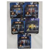 (5 Sets) 2007-08 Star Trek Minimates (MOC)