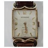 Wittnauer Revue 10KTGF Wrist Watch (working)