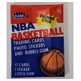1986/87F Basketball Factory Sealed Pack