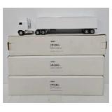 (3) Ertl Mack 1:64 Die Cast Tractor Trailers (MIB)