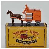1954 Matchbox #7A Horse Drawn Milk Float (MIB)