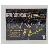 Terry Bradshaw Signed Picture, COA by Beckett