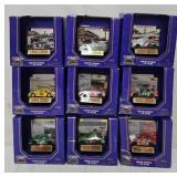 (9) 1994 Brickyard 400 1:64 Die Cast Cars (MIB)