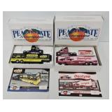 (2)Peachstate 1:64 Die Cast Promo Tractor Trailers