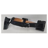 Leather Belt w/Holsters & Magazines