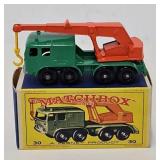 1965 Matchbox #30-2 8-Wheel Crane Truck (MIB)