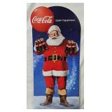 Life Size Coca-Cola Santa Store Ad. Standee
