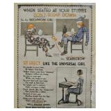 1929 American Seating Co. L. Frank Baum Poster