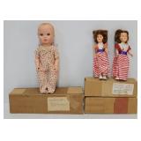 (3) Vintage Mail Offer Promo Dolls OB