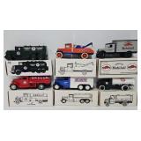 (6) Ertl Gas & Oil Promo Banks (MIB)