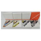 (4) Winross 1:64 Die Cast Promo Tractor Trailers