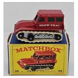 1964 Matchbox #35B-1 Snow Trac Tractor (MIB)