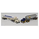 (2) Early Winross 1:64 Die Cast Promo Trucks