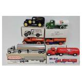 (6) Ertl Gas & Oil Promo Banks (MIB)