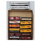 (15) Vintage HO Freight & Passenger Cars