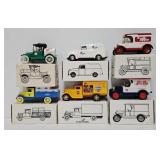 (6) Ertl Beverage & Snack Promo Coin Banks