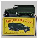 1958 Matchbox #49A-5 M3 Personnel Carrier (MIB)