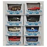 (8) 1988 Ertl 1:43 Die Cast Vintage Vehicle Models