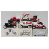 (6) Ertl Beer Promo Die Cast Coin Banks