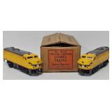 Train - Lionel #2023 UP Dual Diesel Locomotives -