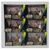 (6) 1997 Star Wars POTF Cantina Showdown Playsets